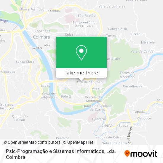 Psic-Programação e Sistemas Informáticos, Lda map