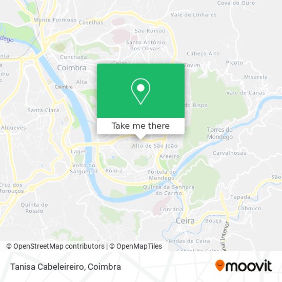 Tanisa Cabeleireiro map