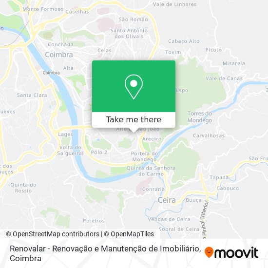 Renovalar - Renovação e Manutenção de Imobiliário map
