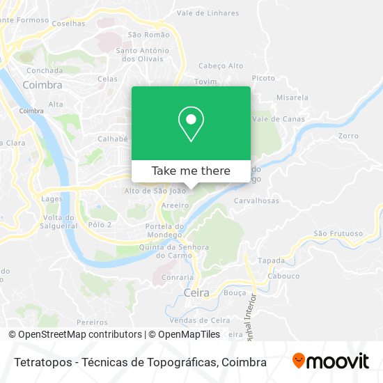 Tetratopos - Técnicas de Topográficas mapa