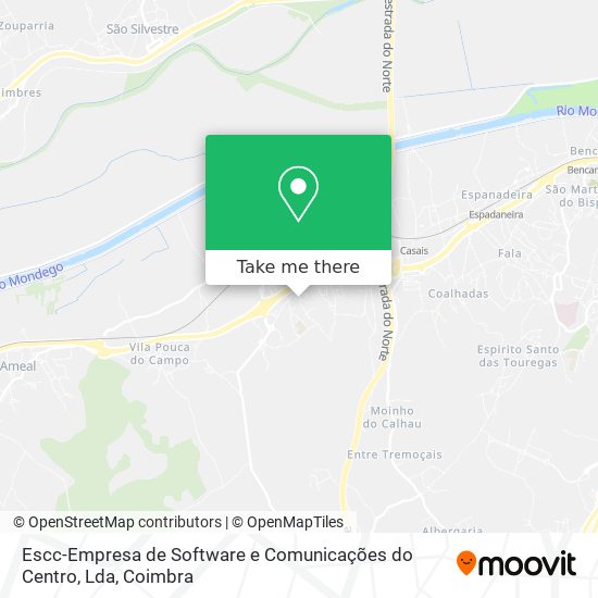 Escc-Empresa de Software e Comunicações do Centro, Lda map