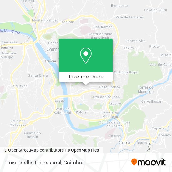 Luís Coelho Unipessoal map