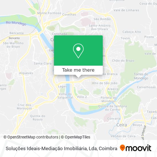 Soluções Ideais-Mediação Imobiliária, Lda mapa