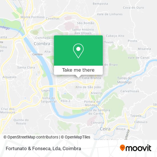 Fortunato & Fonseca, Lda mapa