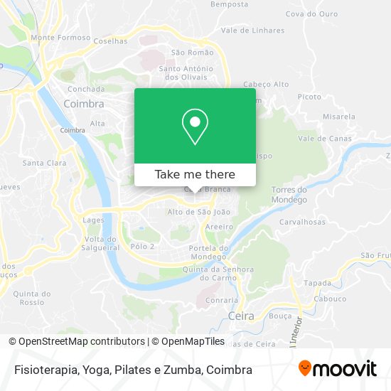 Fisioterapia, Yoga, Pilates e Zumba map