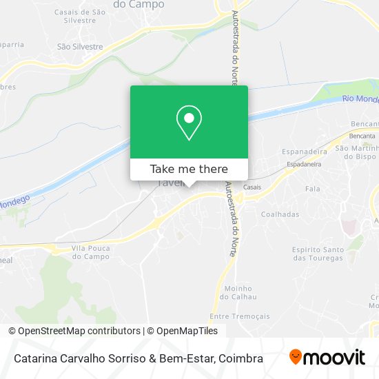 Catarina Carvalho Sorriso & Bem-Estar map