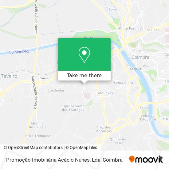 Promoção Imobiliária Acácio Nunes, Lda mapa