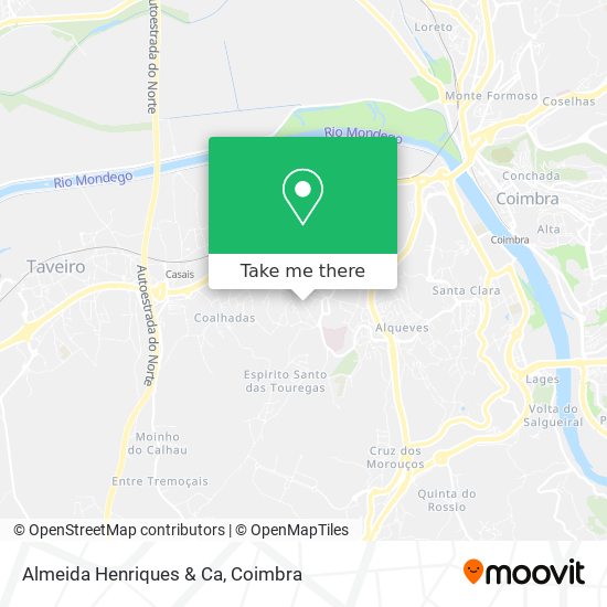 Almeida Henriques & Ca map
