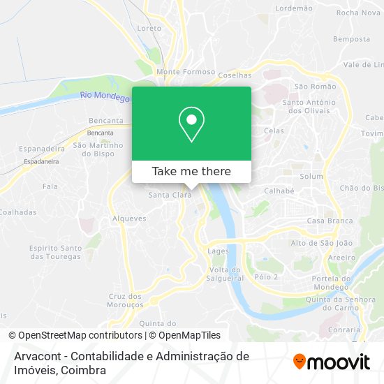 Arvacont - Contabilidade e Administração de Imóveis map