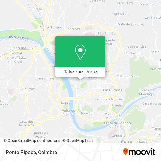 Ponto Pipoca map