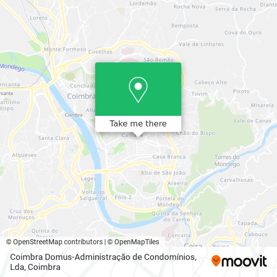 Coimbra Domus-Administração de Condomínios, Lda mapa