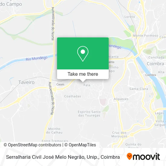 Serralharia Civil José Melo Negrão, Unip. map