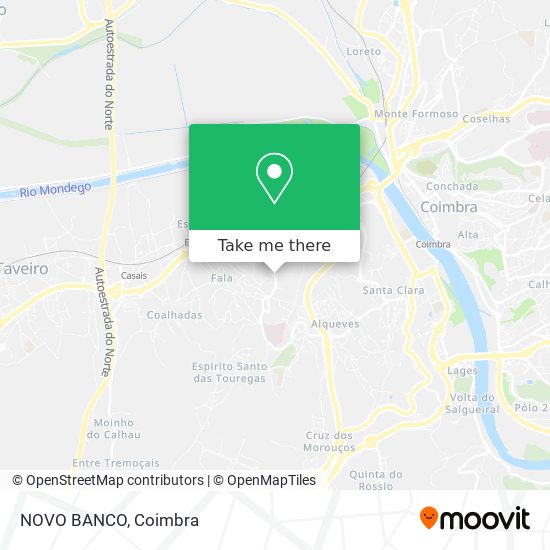 NOVO BANCO mapa