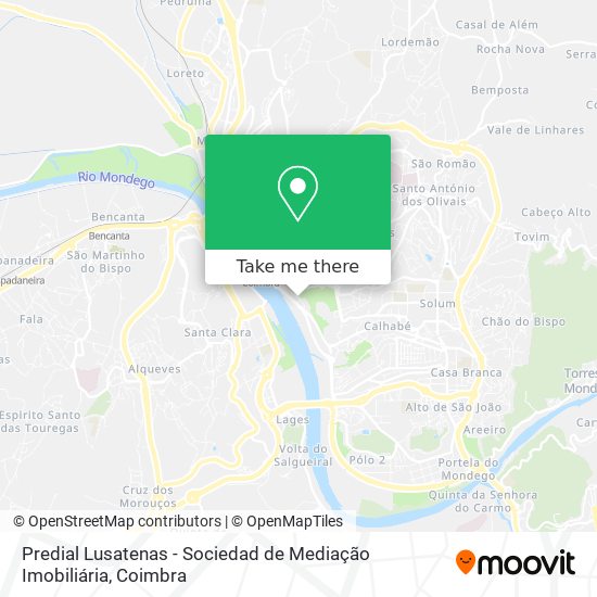 Predial Lusatenas - Sociedad de Mediação Imobiliária map