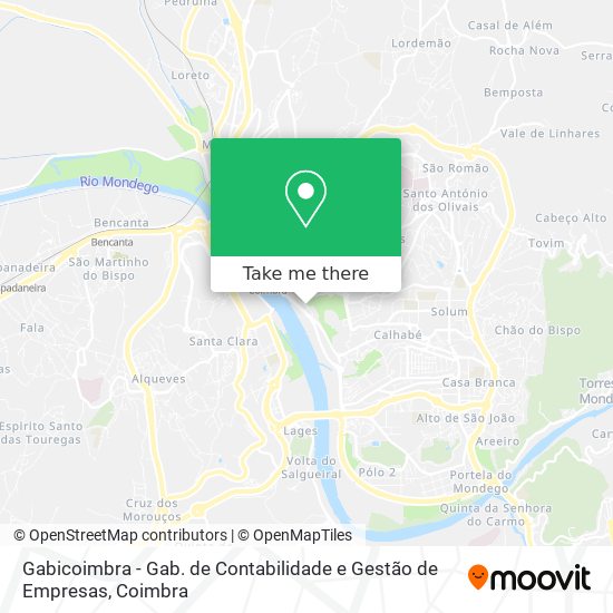 Gabicoimbra - Gab. de Contabilidade e Gestão de Empresas mapa