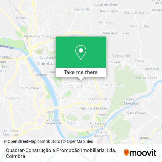 Quadrar-Construção e Promoção Imobiliária, Lda map