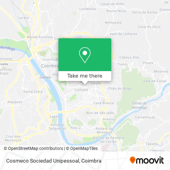 Cosmeco Sociedad Unipessoal mapa