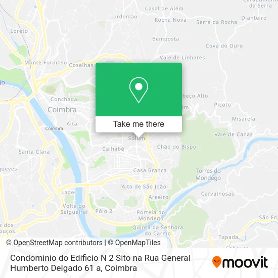 Condominio do Edificio N 2 Sito na Rua General Humberto Delgado 61 a map