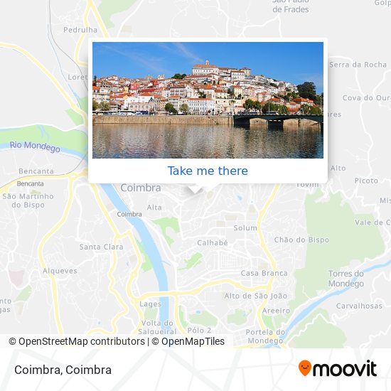 Coimbra mapa