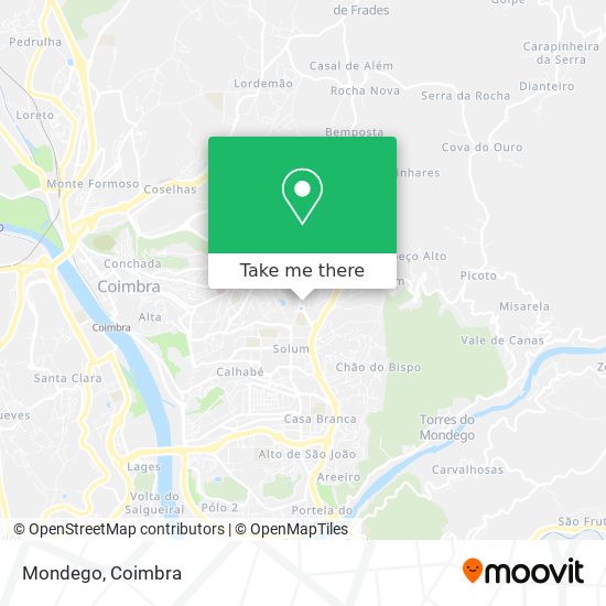 Mondego map
