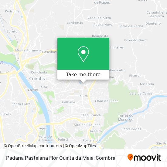 Padaria Pastelaria Flôr Quinta da Maia map