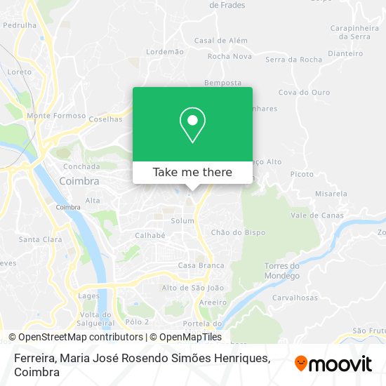 Ferreira, Maria José Rosendo Simões Henriques map