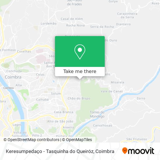 Keresumpedaço - Tasquinha do Queiróz map