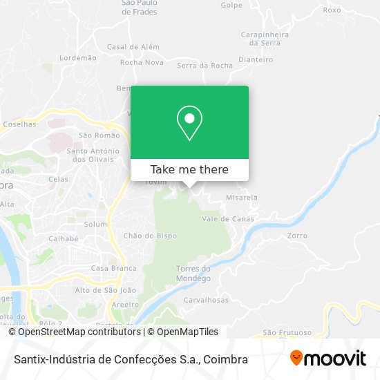 Santix-Indústria de Confecções S.a. map