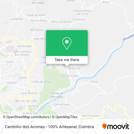 Cantinho dos Aromas - 100% Artesanal map