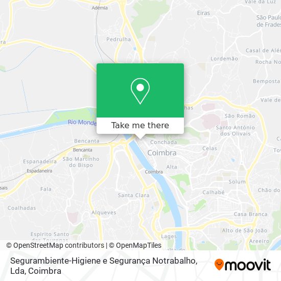 Segurambiente-Higiene e Segurança Notrabalho, Lda map