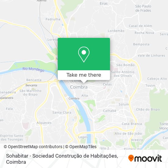 Sohabitar - Sociedad Construção de Habitações mapa