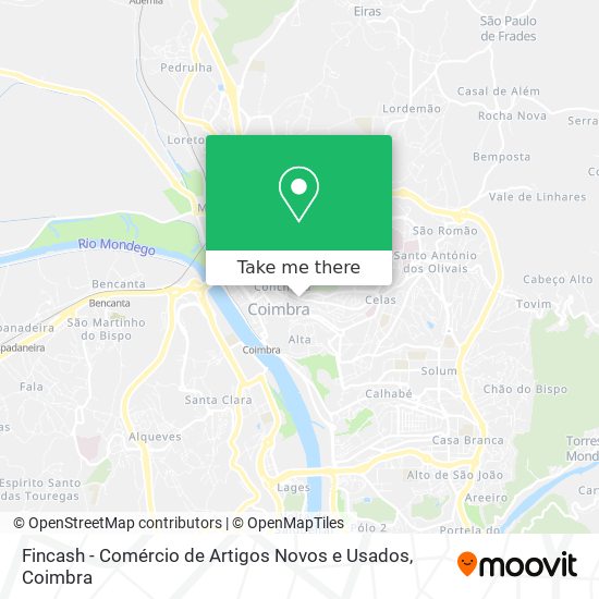 Fincash - Comércio de Artigos Novos e Usados map