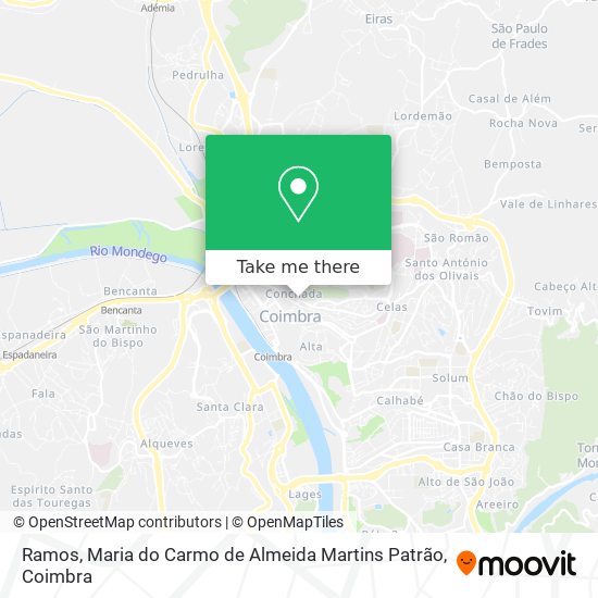 Ramos, Maria do Carmo de Almeida Martins Patrão mapa