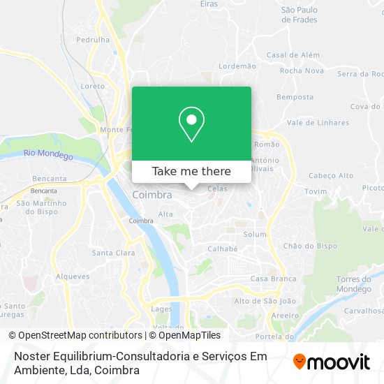 Noster Equilibrium-Consultadoria e Serviços Em Ambiente, Lda mapa