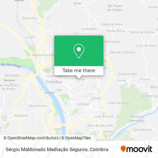 Sérgio Maldonado Mediação Seguros map