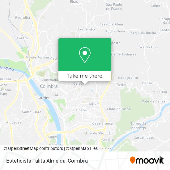 Esteticista Talita Almeida map