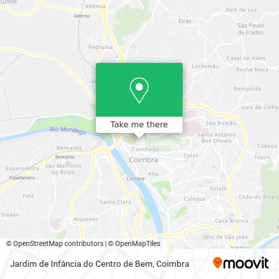 Jardim de Infância do Centro de Bem mapa