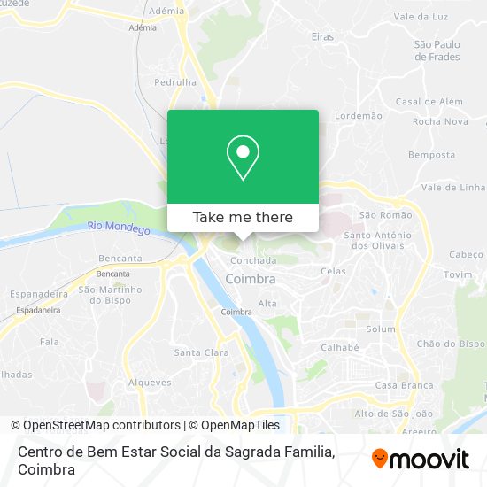 Centro de Bem Estar Social da Sagrada Familia map