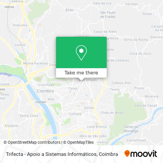 Trifecta - Apoio a Sistemas Informáticos map