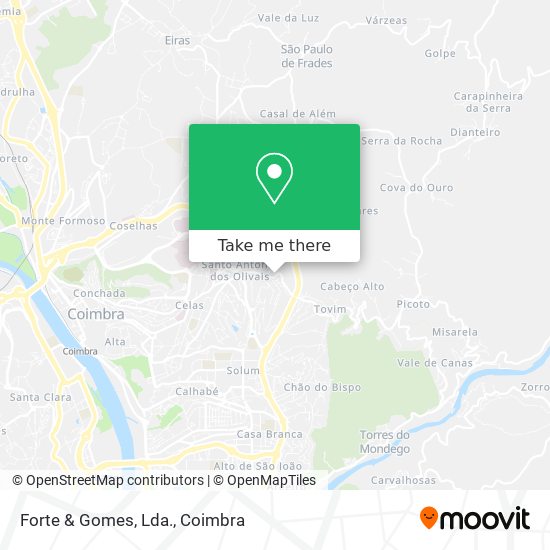 Forte & Gomes, Lda. map