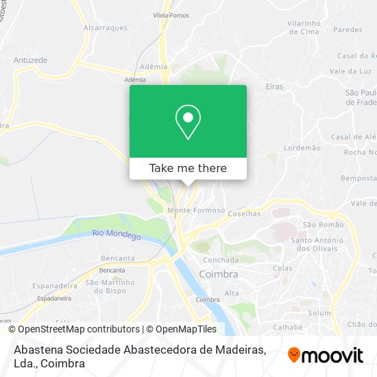 Abastena Sociedade Abastecedora de Madeiras, Lda. map