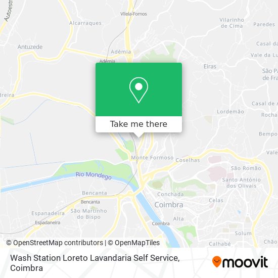 Wash Station Loreto Lavandaria Self Service map