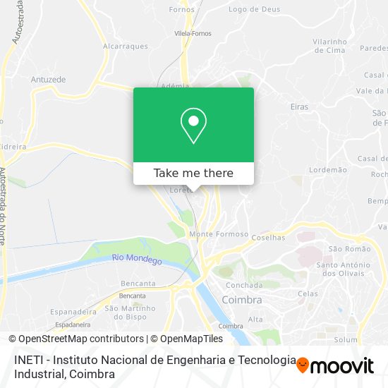 INETI - Instituto Nacional de Engenharia e Tecnologia Industrial map