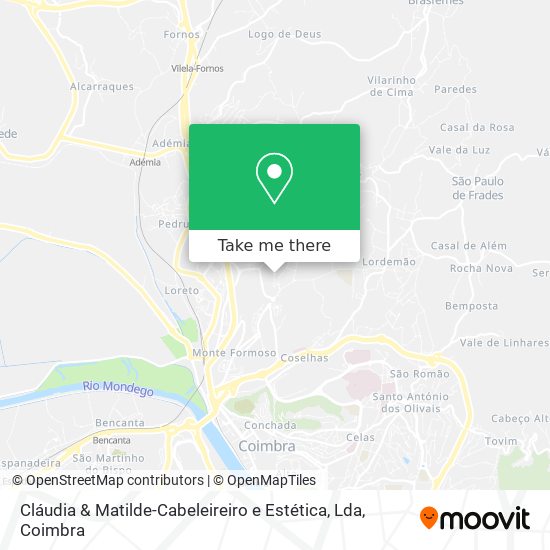 Cláudia & Matilde-Cabeleireiro e Estética, Lda map