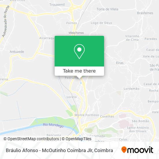 Bráulio Afonso - McOutinho Coimbra Jlr map