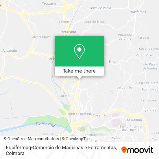 Equifermaq-Comércio de Máquinas e Ferramentas mapa