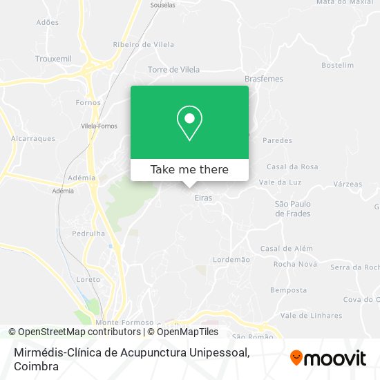 Mirmédis-Clínica de Acupunctura Unipessoal map