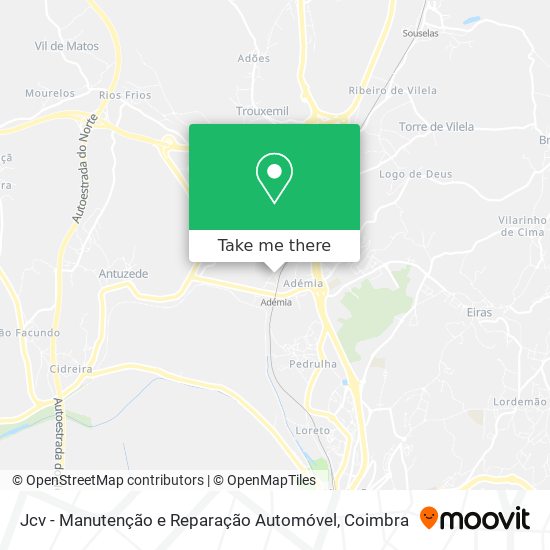 Jcv - Manutenção e Reparação Automóvel map