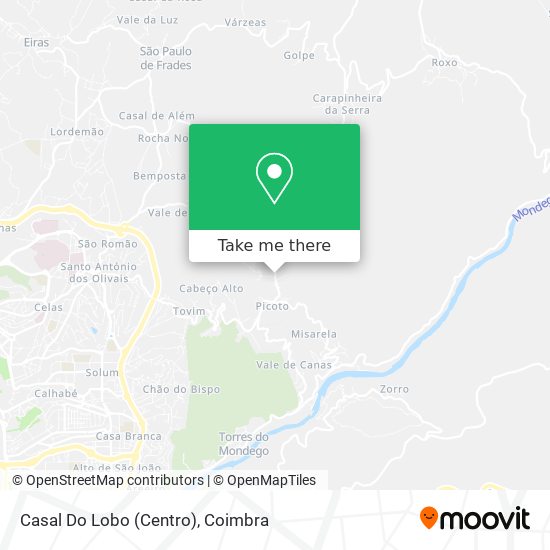 Casal Do Lobo (Centro) map