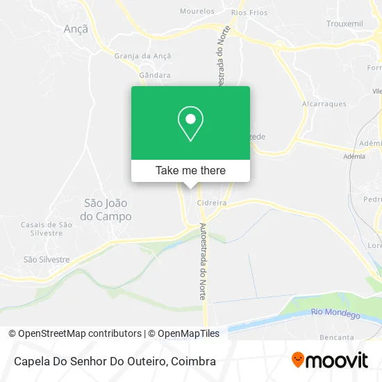 Capela Do Senhor Do Outeiro map